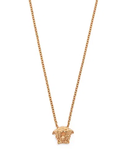 Versace La Medusa Necklace In Gold
