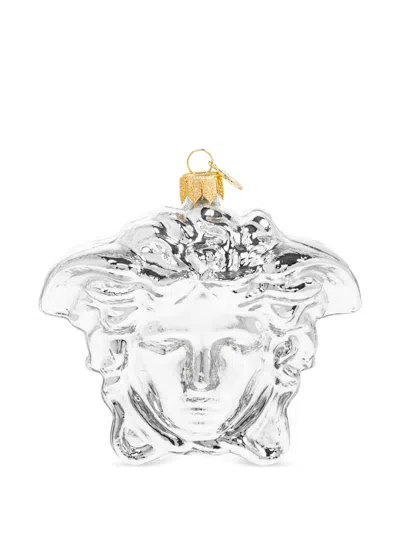 Versace La Medusa Ornament (11cm X 7cm) In Silver