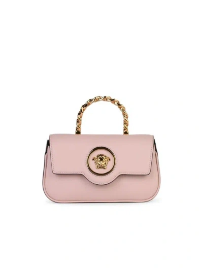 Versace La Medusa' Pink Leather Mini Bag