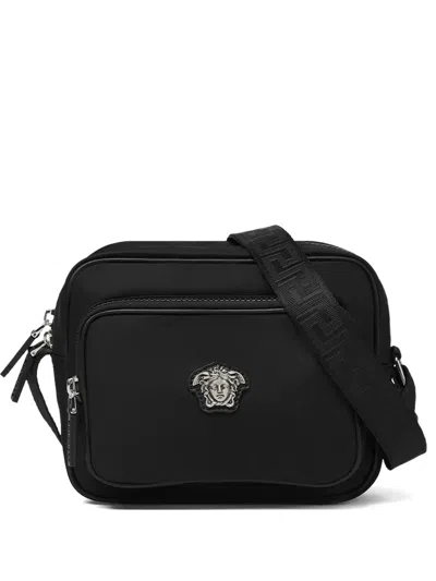 Versace La Medusa Plaque Messenger Bag