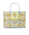 Versace La Medusa Printed Large Tote Bag In Multi