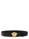 Versace La Medusa Reversible Belt In Black