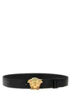 Versace La Medusa Reversible Belt In Black