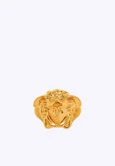 Versace La Medusa Ring In Gold