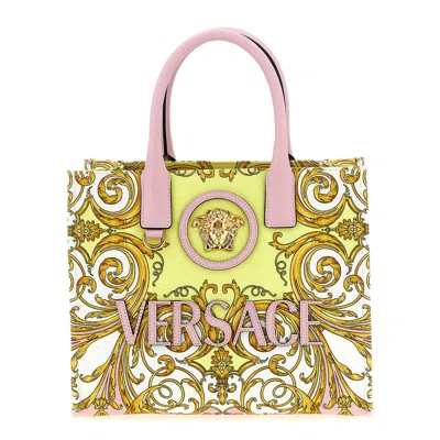 Versace La Medusa Shopping Bag In Multi