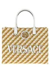Versace 'la Medusa' Shopping Bag In Multi