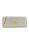 Versace Clutch With Shimmering Crystals