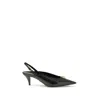 Versace La Medusa Slingback Pumps In Black