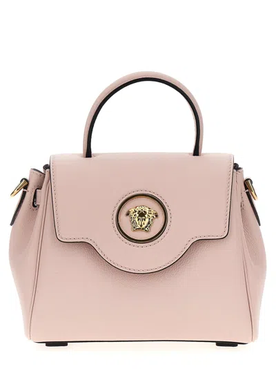 Versace 'la Medusa' Small Handbag In 粉色的