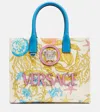 Versace La Medusa Small Printed Canvas Tote Bag
