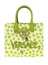 Versace La Medusa Tote Bag In 白色
