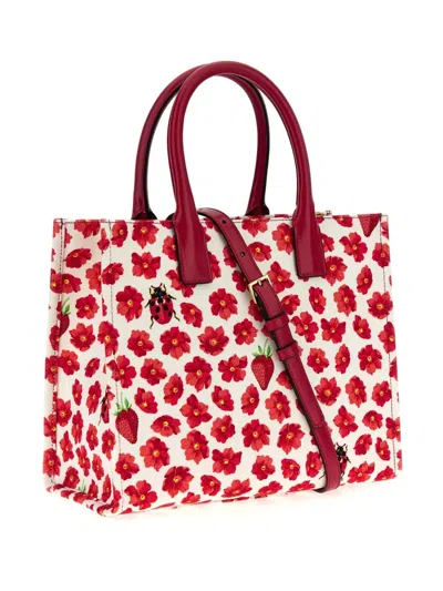 Versace La Medusa Tote Bag In 白色
