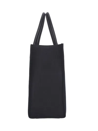 Versace La Medusa Tote Bag In Black