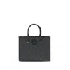 Versace La Medusa Tote Bag In Black