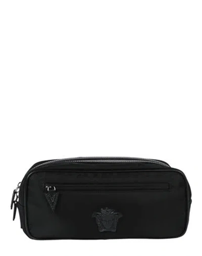 Versace La Medusa Travel Bag In Black