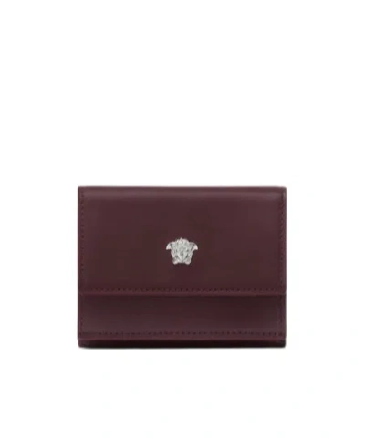 VERSACE MEDUSA-HEAD LEATHER WALLET