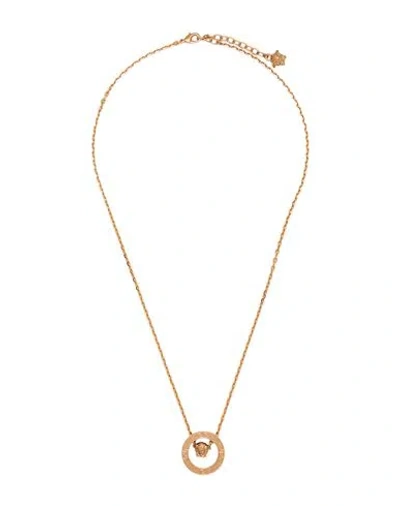 Versace La Medusa Woman Necklace Gold Size - Metal