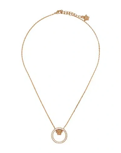 Versace La Medusa Woman Necklace Gold Size - Metal
