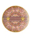 Versace La Scala Del Palazzo Dinner Plate In Rosa