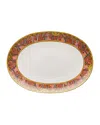 Versace La Scala Del Palazzo Platter In Brown