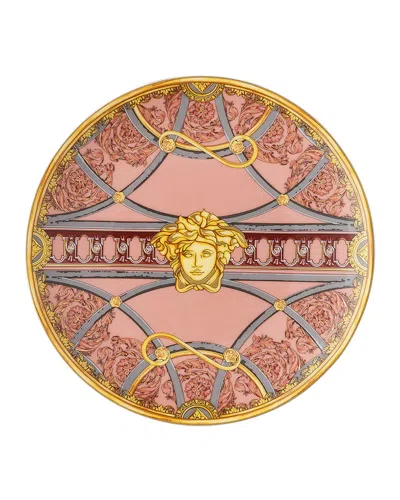 Versace La Scala Del Palazzo Salad Plate In Rosa