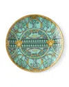 Versace La Scala Del Palazzo Service Plate In Verde