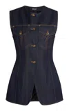 Versace Denim Vest