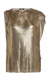 Versace Metal Mesh Top