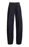 Versace Rigid High-rise Barrel Jeans