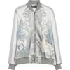 VERSACE VERSACE LA VACANZA SATIN BOMBER JACKET