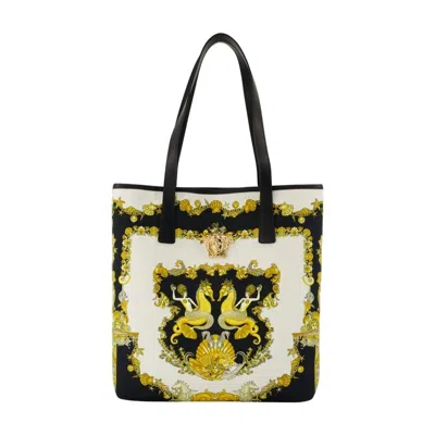 Versace La Vacanza Shopping Bag - Leather - Multi