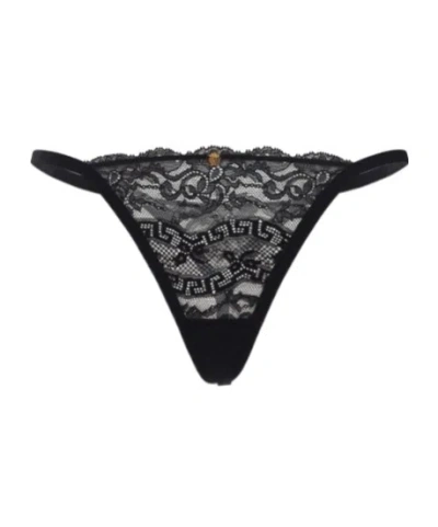 Versace Lace Briefs In Black