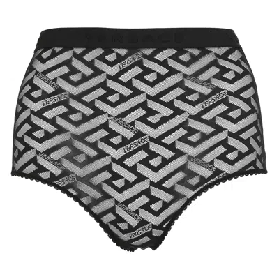 Pre-owned Versace Lace Panty 'black' | Women's Size 1