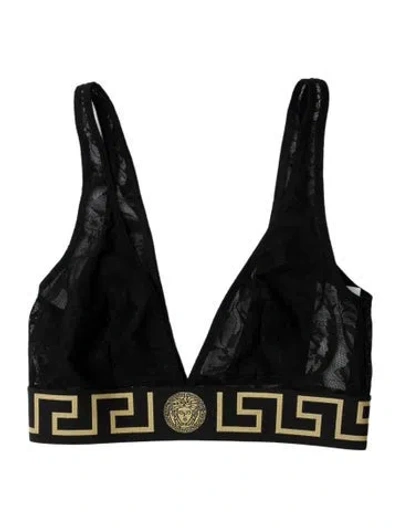 Pre-owned Versace Lace Printed Pajamas In Blue