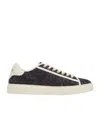 Versace Barocco Greca Jacquard Lace-up Sneakers