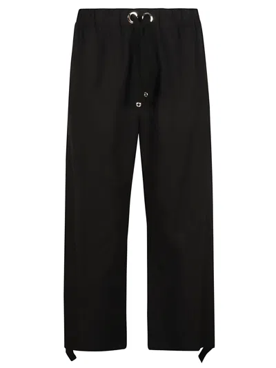 VERSACE LACE-UP TROUSERS