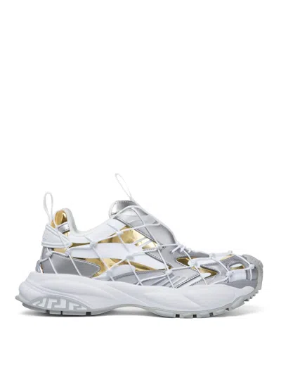 Versace Zapatos Con Cordones - Blanco In White
