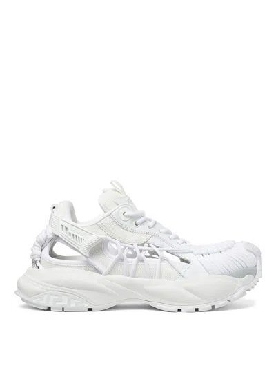 VERSACE ZAPATOS CON CORDONES - BLANCO