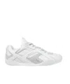 Versace Galaxia Leather Low-top Sneakers In White