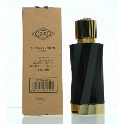 Versace Ladies Atelier Encens Supreme Edp Spray 3.3 oz (tester) Fragrances 8011003871506 In Amber