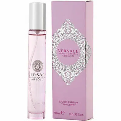 Versace Ladies Bright Crystal Absolu Edp Spray 0.33 oz Fragrances 8011003851836 In Transparent