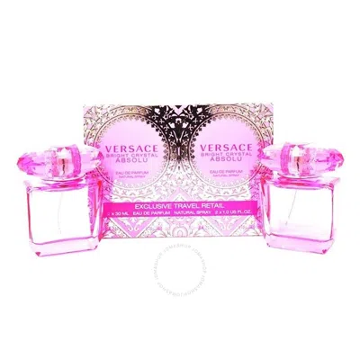 Versace Kids'  Ladies Bright Crystal Absolu Gift Set Fragrances 8011003822195 In White