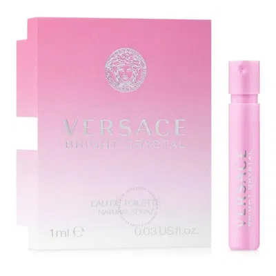 Versace Ladies Bright Crystal Edt 0.03 oz Fragrances 8011003809783 In Pink