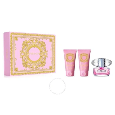 Versace Ladies Bright Crystal Gift Set Fragrances 8011003884827 In N/a