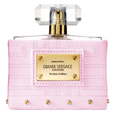 Versace Ladies Couture Tuberose Deluxe Leather Case Edp Spray 3.4 oz Fragrances 8011003818075 In Transparent