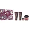 Versace Ladies Crystal Noir Gift Set Fragrances 8011003899845