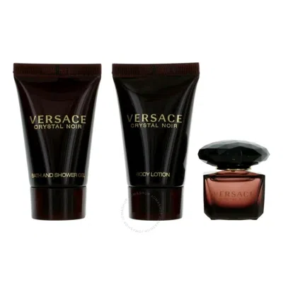 Versace Ladies Crystal Noir Gift Set Sets 8011003995349