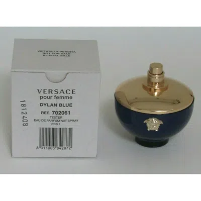 Versace Ladies Dylan Blue Edp Spray 3.4 oz (tester) Fragrances 8011003842872 In Blue / White