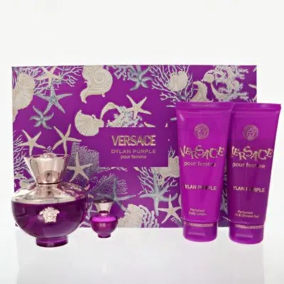 Versace Ladies Dylan Purple Gift Set Fragrances 8011003893416
