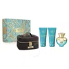 Versace Ladies Dylan Turquoise Gift Set Fragrances 8011003893386
